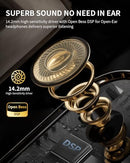 ESCALURE OPEN EAR EARBUDS WITH 4-MIC IPX5 SWEAT RESISTANT EARBUDS BLUETOOTH 5.3 - Brand New