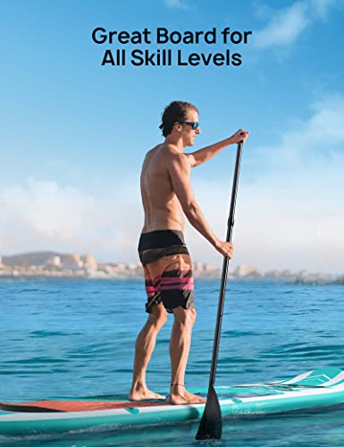 EVAJOY INFLATABLE PADDLE BOARD 6'' THICK AROUND STAND UP PADDLE BOARD - Like New