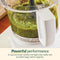 CUISINART 9 CUPS 350W FOOD PROCESSOR CONTINUOUS REVERSIBLE - WHITE - Brand New