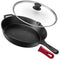 CUISINEL CAST IRON SKILLET LID 12" FRYING PAN GLASS COVER - Scratch & Dent