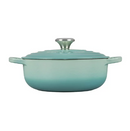 Le Creuset Enameled Cast Iron Signature Sauteuse Oven, 3.5 qt. 21145 - COOL MINT - Brand New