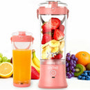 GVTKE PORTABLE BLENDER DUAL MODE 18000RPM 20OZ BLENDING CUP A9-2.0 - PINK - Like New