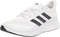 S42723 Adidas Men's Supernova Training Shoes White/Black/Dash Grey Size 12 Like New