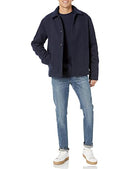 AMAZON ESSENTIALS MEN'S WOOL BLEND BOMBER JACKET - SIZE: SMALL - NAVY - Brand New