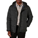 AE2018150 AMAZON ESSENTIALS MEN'S HEAVYWEIGHT HOODED PUFFER COAT SIZE 2XL Black - Like New