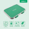 BENTGO KIDS STAINLESS STEEL LEAK-RESISTANT LUNCH - 3 COMPARTMENTS - GREEN - Like New