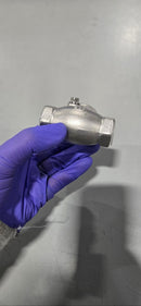 GENERIC 1/2" STAINLESS STEEL SWING CHECK VALVE - Like New