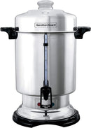 Hamilton Beach Commercial Coffee Urn 60 Cup D50065 16 - Polished Stainless Steel - Like New