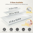3PCS ACRYLIC CUTTING BOARD WITH COUNTER LIP, CUTTING BOARDS SET,BDGCB02030101US - Like New