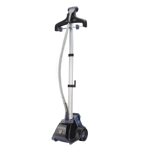 ROWENTA IS6200 COMPACT VALET FULL SIZE GARMENT STEAMER - BLACK/SILVER - Like New
