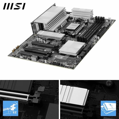 MSI PRO B850-P WIFI MOTHERBOARD ATX AMD RYZEN 9000/8000/7000 - BLACK - Like New