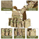 Wild Wycc Tactical Vests Quick Release Camo Vest Men's 1000D - Woodland - Like New