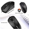 Mixie X2 USB Optical Mouse Wired - BLACK Like New