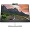 HP E27M G4 27" QHD WIDE 1440P WQHD LCD 16:9 WEBCAM 3F0H2AA - SILVER/BLACK - Like New