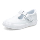 Keds girls Daphne Mary Jane Flat, White Leather, Size 7.5 Little Kid - Brand New
