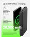 BELKIN BPB012 PORTABLE CHARGER USB-C POWER BANK 20,000MAH 2 USB-A PORTS - BLACK - Like New