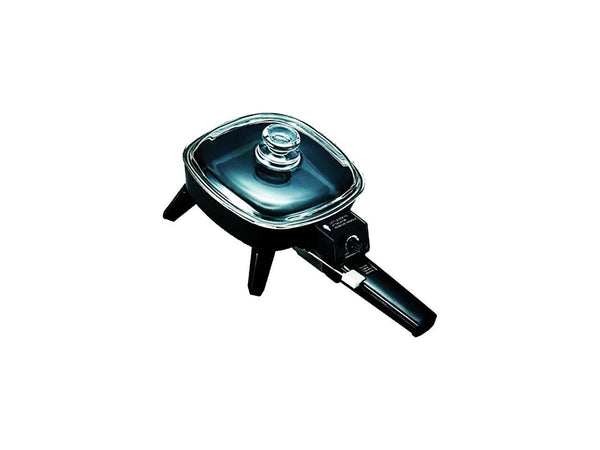 Brentwood SK-45 6 Inch Electric Skillet with Glass Lid, Black