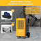 TURBRO 165 PINT COMMERCIAL DEHUMIDIFIER WITH PUMP AND DRAIN HOSE - YELLOW/BLACK - Like New