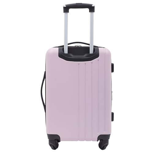 WRANGLER LUGGAGE SET 20" CARRY-ON 2 ADDITIONAL PACKING CUBES - LILAC - 520 Like New