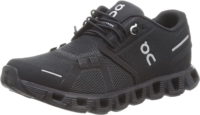 59.98905 On Running Women's Cloud 5 Sneakers Black 10.5 - Scratch & Dent