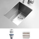 TORVA 16 GAUGE SUS304 SINGLE BOWL UNDERMOUNT KITCHEN SINK - STAINLESS STEEL - Brand New