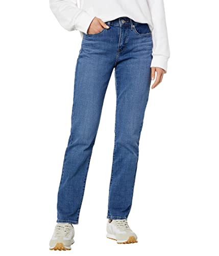 LEVI'S WOMEN'S CLASSIC STRAIGHT JEANS - SIZE: WOMEN 16 - LAPIS SPEED - Brand New