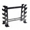 CAP BARBELL DUMBBELL AND ACCESSORIES RACK RK-16HB - Black - Like New