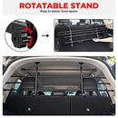 JOYTUTUS DOG CAR BARRIER SUVS ADJUSTABLE SAFETY DOG BARRIER CAR - BLACK - Like New
