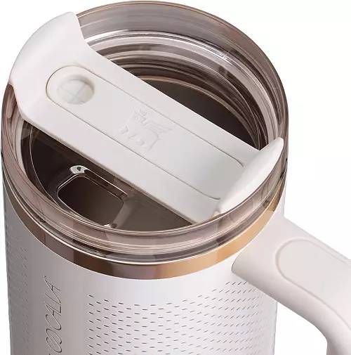 STANLEY X CALIA 40 OZ. QUENCHER H2.0 FLOWSTATE TUMBLER - OAT MILK - Like New