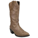 09-021-1556 ROPER Womens Brooklyn Round Toe Casual Boots - Size 8, Beige - Like New