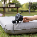 ZHONGSHAN ELECTRIC AIR PUMP FOR INFLATABLES,PORTABLE QUICK-FILL AIR PUMP - BLACK - Like New