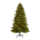 NATIONAL TREE COMPANY 7.5 FT. PRE-LIT NORTHERN SPRUCE MEMORY-SHAPE TREE - GREEN - Like New