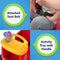 SIMPLAY3 ROLL AND STROLL QUIET RIDE-ON TODDLER TOY PUSH CAR SEATBELT RED - Like New