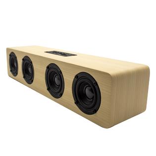 Zummy ZTS053WD ZTECH SoundForest Wooden Wireless Speaker Like New