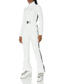 23215-01 ARCTIX WOMENS BOND FLEECE SLIM FIT STRETCH JUMPSUIT WHITE XL - Brand New