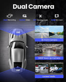 UNBRANDED PORTABLE APPLE CARPLAY 9" SCREEN CAR STEREO WITH 4K DASH CAM/REAR CAM - Like New