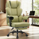 FELIXKING BIG AND TALL OFFICE CHAIR 500LBS - ERGONOMIC DESK CHAIR FOOTREST GREEN - Like New