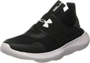 Under Armour Women's Runplay Running Shoe - Size 10.5 - Black/White - Like New