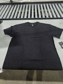 BLACK ICE PLAIN SHORT SLEEVE T-SHIRT - SIZE: MEN 2XL - BLACK - Brand New