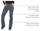 ARCTIX WOMEN'S SARAH FLEECE-LINED SOFTSHELL PANTS MEDIUM/31" INSEAM - SIZE M - Brand New