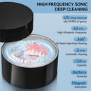 BEOSNC ULTRASONIC RETAINER CLEANER 42KHZ PORTABLE ULTRASONIC UV - Scratch & Dent