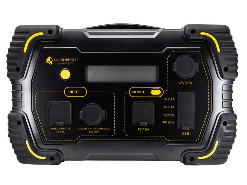 LIONENERGY LION SAFARI LT 450WH 110W AC/36W DC QUICK CHARGE - BLACK/YELLOW - Like New