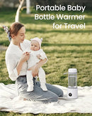 MUTIGOM Portable Bottle Warmer Fast Baby Bottle 11OZ Bottle 1-BT-GO - White Like New