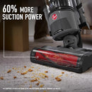 HOOVER WINDTUNNEL SWIVEL PET BAGLESS UPRIGHT VACUUM CLEANER FORHOME - GRAY - Like New