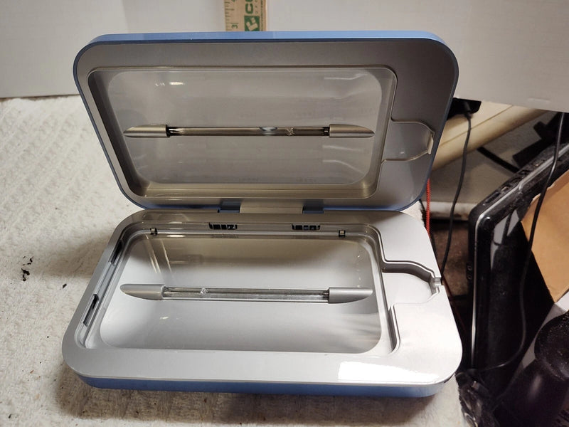 PHONESOAP MODEL 500-9 SMARTPHONE UV SANITIZER W/POWER CORD - BLUE - Like New