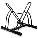 Goplus® Two Bicycle Bike Stand Rack Cycling Rack Floor Storage Organizer - NEW - Brand New