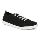 10011625 VIONIC WOMEN'S BEACH PISMO SNEAKER BLACK CANVAS SIZE - Scratch & Dent
