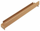 KNAACK Accessory Shelf, Left Inside Door, Steel, Tan - 493 - Brand New