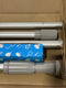 UMBRA TENSION ROD SYSTEM - PACK WITH 4 ROD 44" AND 1 ROD 35" CONNECTORS - SILVER - Like New