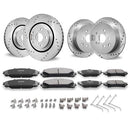 VEVOR Front and Rear Brake Kit Compatible with Toyota Sienna, Highlander - Brand New
